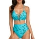 thumbnail image 4 of Traje de baño de las mujeres lavado a máquina bonito del traje de baño del poliéster de la impresión para la playa ANGGREK Otros, 4 of 7