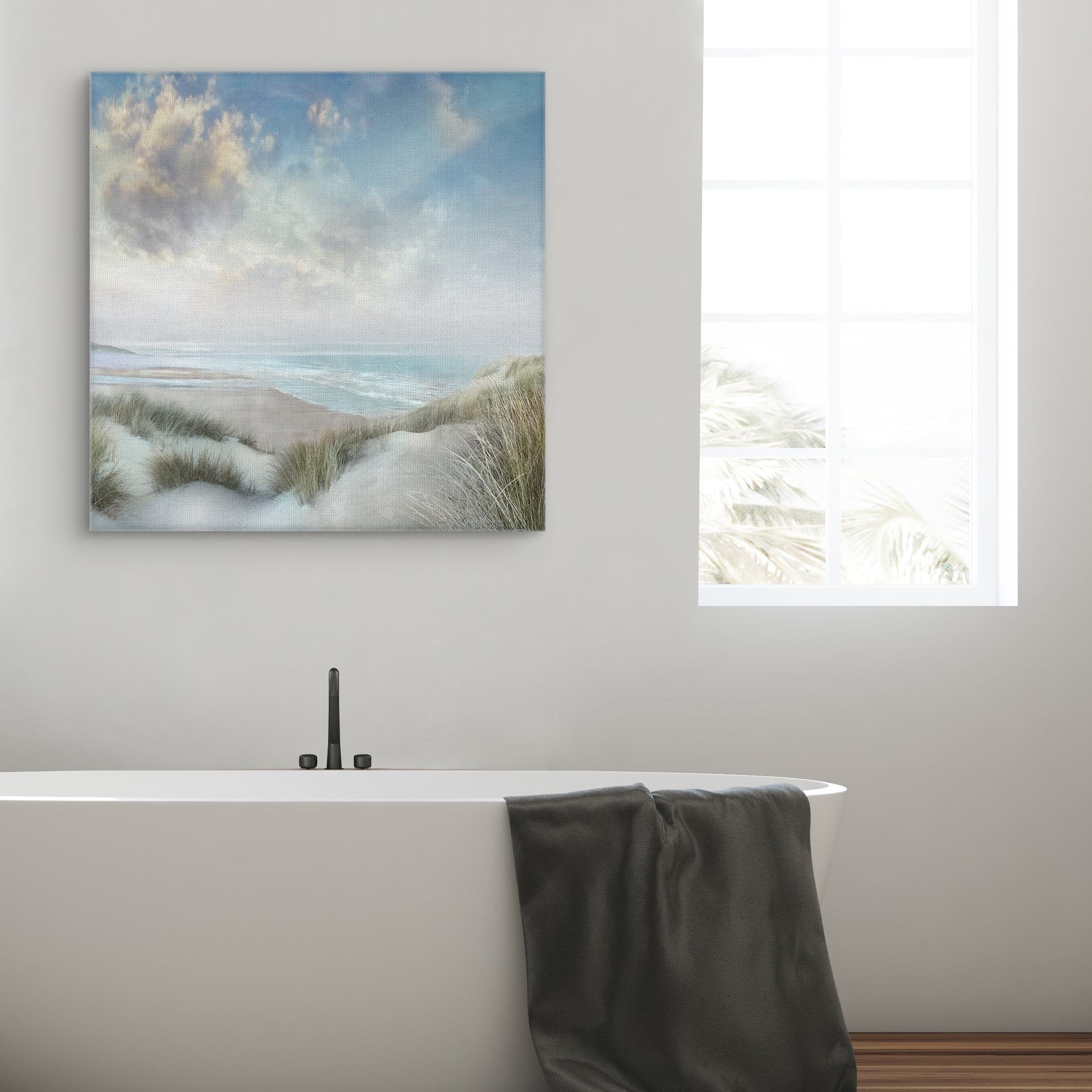 Fine Art Canvas Windswept III Coast by Mike Calascibetta Canvas Art Print