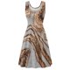 thumbnail image 4 of Vestidos Para Mujer Vestidos Casuales de Moda Comtable Sin Mangas Cuello Redondo Vestido Estampado Odeerbi ODB155481, 4 of 5