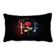 thumbnail image 1 of ABPHQTO Fairy Red Rose Sparkle Under Glass Dome Funda de almohada negra Funda de almohada Protector de almohada Cama 50x75 cm, 1 of 1