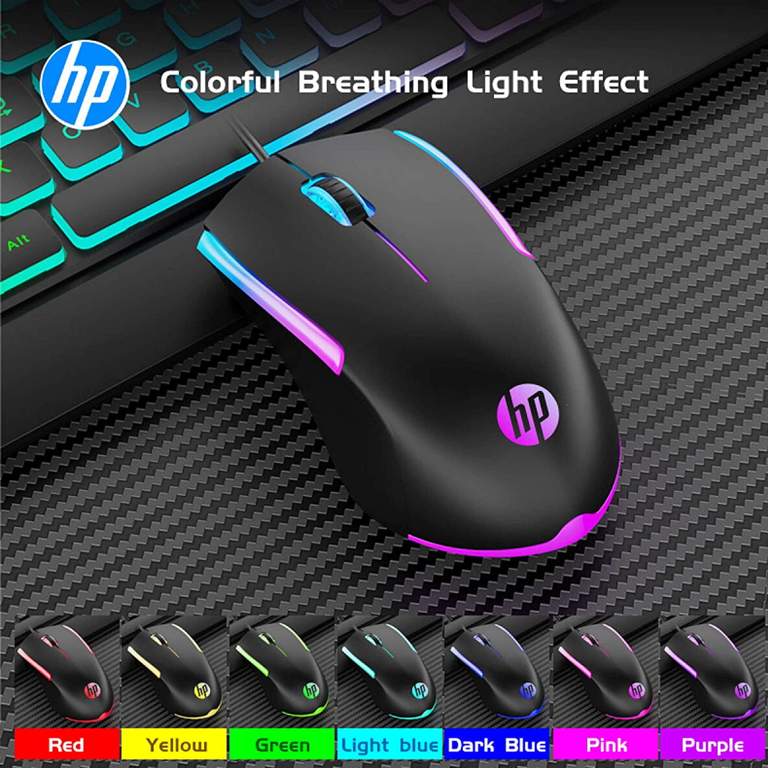 Sanpyl Wired Gaming Mouse, 3 Buttons, High Accuracy, Ergonomic Esports  Gaming Mice with Smart Connection for Office Home PC Laptop