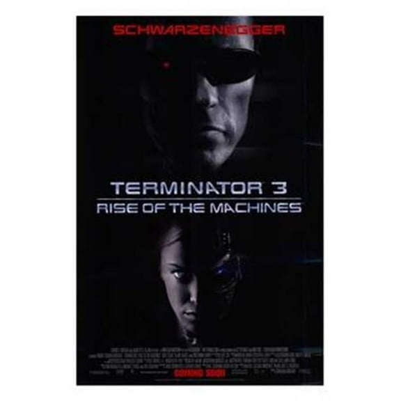 Terminator 3 Rise of the Machines Movie Poster - 11 x 17 in.