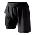 thumbnail image 4 of Womens Swim Shorts with Compresssion Liner 2026 Summer Casual Elastic Waist Leopard Print Board Shorts with Pockets Beachwear, 4 of 4