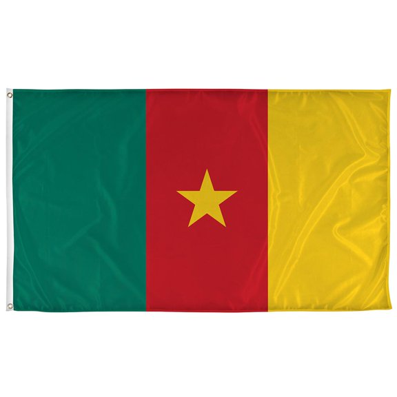 Vispronet 3ft x 5ft Cameroon Flag, Outdoor Country Banner, Flag Only
