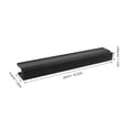 thumbnail image 2 of Supvox 1Pair Glass Shelf Clamp Black Highstrength Golf Cart Frame Hinge Holder Hardware, 2 of 8