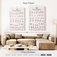 thumbnail image 4 of Elephant Stock Yoga Poses Chart Wall Art - Vertical Canvas Wall Art - Living Room Wall Decor - Sports Canvas - Pink And Gray Decor - 32" x 48", 4 of 8
