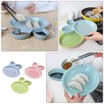 thumbnail image 4 of 3pcs Dumpling Plate with Saucer Dumpling Plate Draining Plate Sauce Dish for Food Gift Home, 4 of 6