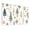 Color 1, variant on 8 Pack Art Acoustic Panels Sound Absorbing Rustic Wildlife Nature Themed Decorative Border Bears Leaves Decorative Soundproof Wall Panels Self Adhesive for Nursery Game Room Bedroom 48"x32"