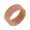 Rose Gold, variant on 10mm Gold Stainless Steel Braided Mesh Ring Flexible Wide Band Plain Non-Tarnish Textured Size 10 R64