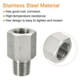 thumbnail image 4 of Uxcell 1/8 PT Male to 1/8 PT Female Stainless Steel Pipe Fitting Reducing Hex Bushing, 4 of 5