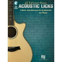 101 Must-Know Acoustic Licks: A Quick, Easy Reference for All Guitarists (Paperback) by Wolf Marshall