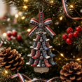 thumbnail image 3 of 250th Anniversary USA Horseshoe Christmas Tree Ornament,Horseshoe Holiday Hanging Decor with Patriotic Design,Equestrian Inspired Christmas Ornament for Horse Lovers,Farmhouse Tree Decoration (C1+C2), 3 of 6