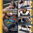 thumbnail image 2 of Soporte plegable para hacer flexiones para entrenamiento de fuerza portátil, equipo robusto y estable para los entrenamientos de gimnasio en casa de hombres y mujeres., 2 of 6