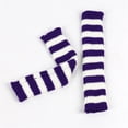 thumbnail image 5 of Elainilye Fashion Unisex Winter Gloves Wrist Arm Warmer Solid Knitted Long Fingerless Gloves Mitten Knitted Wool Gloves,Purple, 5 of 5