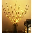 thumbnail image 2 of Rosnek LED Willow Branch Lamp, Artificial LED Branch Lights Battery Operated Fairy Spirit Decorative Twig Tree Decorations for Home Living Room Vase Christmas(Warm White, 30inch), 2 of 8