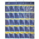 thumbnail image 5 of Phenovo Contenedores Soporte de Bolsa Colgante de Tabla Pared Organizador para Teléfonos Celulares Tarjetas de Visita Macarena Bolsas de almacenamiento, 5 of 8
