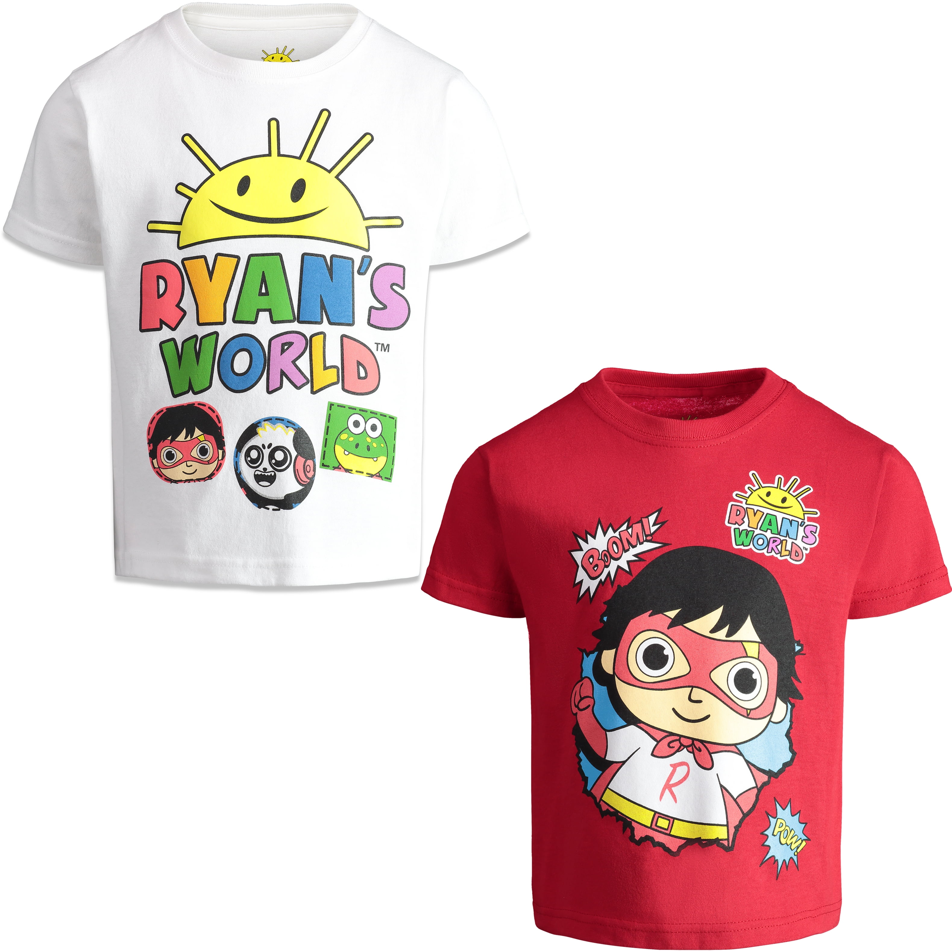 Ryans Toys Review World T Shirt Girls Boys Kids Birthday Gift Present Top-503YR 