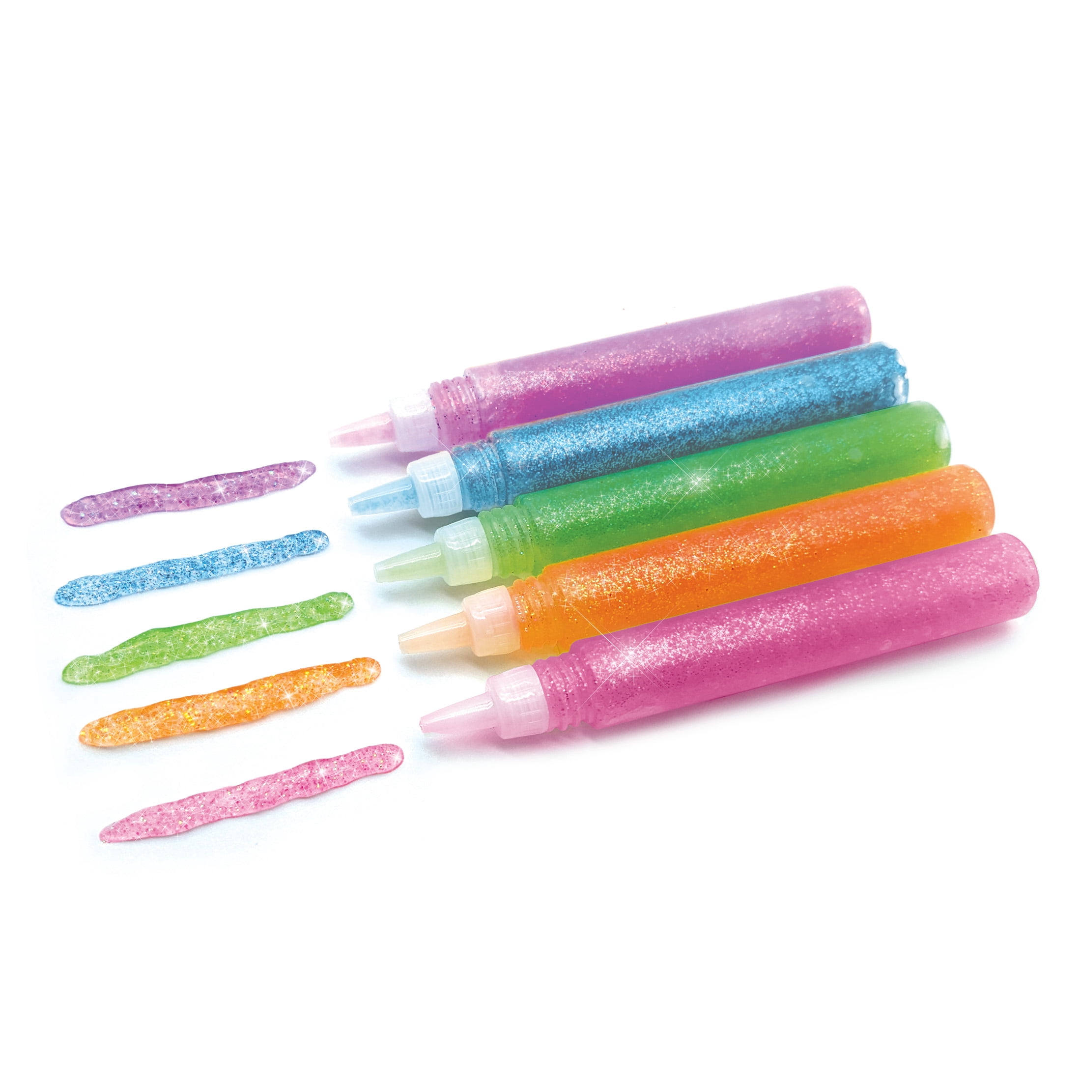 Hello Hobby Bright Glitter Glue Pens, Glitter Glue for Crafts, , 5 Pack