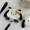 White, variant on Cute Ins Dog Cat Go Out Pet Backpack Feces Picking Bag Snack Bag Teddy Backpack Puppy Backpack Dog Accessories Dog Collar (Pink,L)