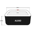 thumbnail image 6 of ALEKO 4 Person 120 Jet Outdoor Inflatable 160 Gallon Hot Tub Spa with Cover, 6 of 14
