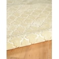 thumbnail image 5 of Evolution Trellis Ivory Area Rug 5x7.6 Low Pile Polyester Contemporary Modern, 5 of 5