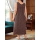 thumbnail image 3 of Vestido, Vestido de tumbona para mujer, estampado floral, sin mangas, de talla grande, camisones sue Meterk Extragrande, 3 of 7