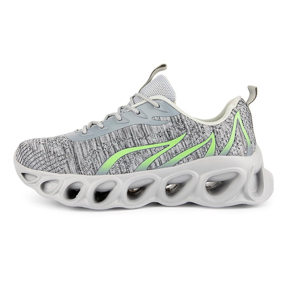 Unisex Wide Fit Walking Shoes, Slip On Soft Sole Comfort Sneakers