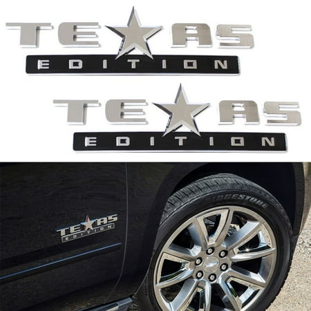 Texas Edition Trucks >> Ijdmtoy 2 Chrome Finish 3d Texas Edition Emblem Badges For Texas Edition Trucks >> Ijdmtoy 2 Chrome Finish 3d Texas Edition Emblem Badges For