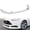White, variant on Stay Tuned Performance Front Bumper Spoiler Lip For 2012-2014 Ford Focus ST MK3 GT-Style Matt Black