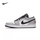 thumbnail image 2 of Zapatillas de baloncesto Air Jordan 1 de cuero, estilo retro, modernas, antideslizantes, resistentes al desgaste y de corte bajo para hombre, 2 of 5