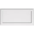 thumbnail image 1 of Ekena Millwork CMP26X13RE 13 x 26 in. Rectangle Architectural Grade PVC Contemporain Médaillon de Plafond, 1 of 4