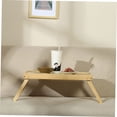 thumbnail image 3 of FONDOTIN 1PC Foldable Work Desk Wooden Smooth Surface Simple Design For Bedroom Study Back to School, 3 of 8