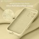 thumbnail image 5 of Funda de Silicona Premium, Forro de Microfibra Suave, para iPhone 16 Pro de 6.3 Pulgadas, Amarillo Cremoso, 5 of 7