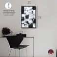 thumbnail image 5 of Mosaic Minds Masculine Abstract Man Cave Canvas Wall Art by Notoriart, Black Floater Frame, 16"x24", 5 of 7