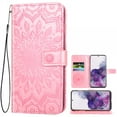 thumbnail image 1 of Phone Case for Samsung Galaxy S20 Plus Folio Flip Wallet Case, PU Leather Credit Card Holder Slots Heavy Duty Full Body Protection Kickstand Protective Phone Cover for Galaxy S20 Plus Women, Rose Gold, 1 of 5