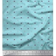 thumbnail image 1 of Soimoi Tissu Satin Modal Imprimé Géométrique Petit Tissu au Mètre 42 Pouces de Large, 1 of 3