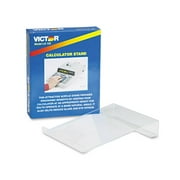 Victor Large Angled Acrylic Calculator Stand 9 x 11 x 2 Clear LS125