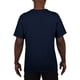 thumbnail image 2 of Gildan - Camiseta deportiva transpirable de manga corta para hombre - 100% poliéster (Azul marino), 2 of 4