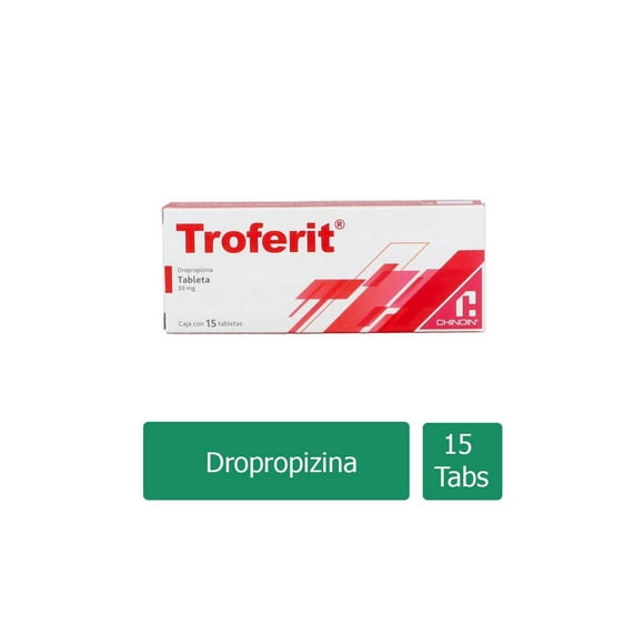 Troferit tabletas 15 pzas de 30 mg c/u