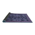 thumbnail image 2 of Ahgly Company Indoor Square Abstract Blue Modern Area Rugs, 8' Square, 2 of 4