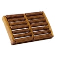 thumbnail image 4 of Herramientas de Madera Del Del Rodillo Del Del Talón de Los Pies Durante Resistencia de Desgaste Durable de Los Materiales Del Viaje 7 filas shamjiam masajeador de rodillos, 4 of 9
