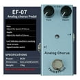 thumbnail image 2 of Electric Guitar Effects Pedal Mini Analog Chorus  Guitar Pedals Analog Chorus, 2 of 8