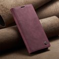 thumbnail image 1 of Flip Case For Samsung Galaxy S23 S22 S21 S20 Ultra S21 FE S20 FE S10 S9 S8 Plus S7 Edge Retro Magnetic Card Faux Leather Wallet, 1 of 5
