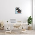 thumbnail image 2 of Vintage Music Vinyl Records Vintage Graphic Art Gallery Wrapped Canvas Print Wall Art, 2 of 7