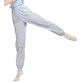 thumbnail image 5 of Slemon Ballet Warm Up Pants for Women High Waisted Ripstop Lightweight Flare, 5 of 10