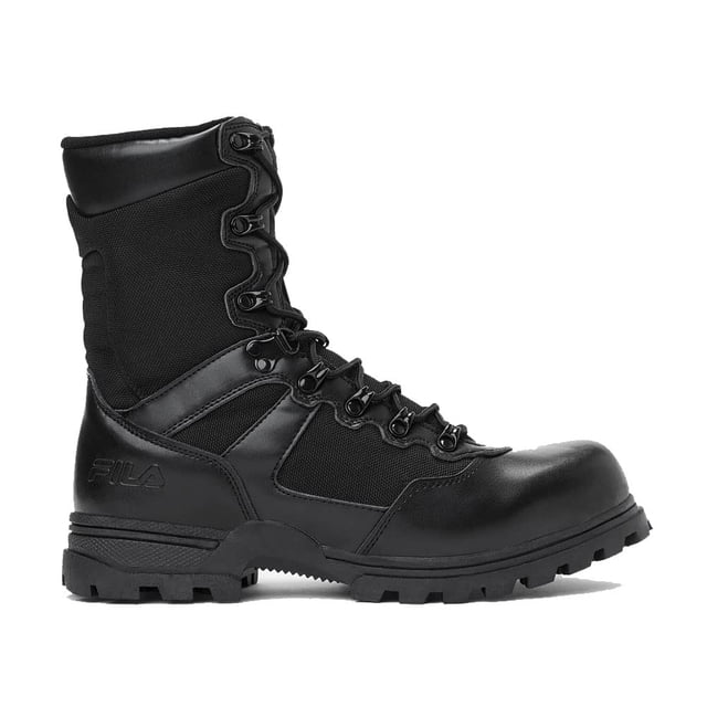 Bota Militar y Táctica Stormer para Hombre Fila, Negra/Negra/Negra, Talla 11