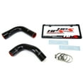 thumbnail image 2 of HPS Black Reinforced Silicone Radiator Hose Kit Coolant for Jeep 76-86 CJ7 74-83 CJ5 81-85 CJ8 Scrambler 4.2L Fits select: 1977,1979-1980 AMERICAN MOTORS JEEP, 2 of 2