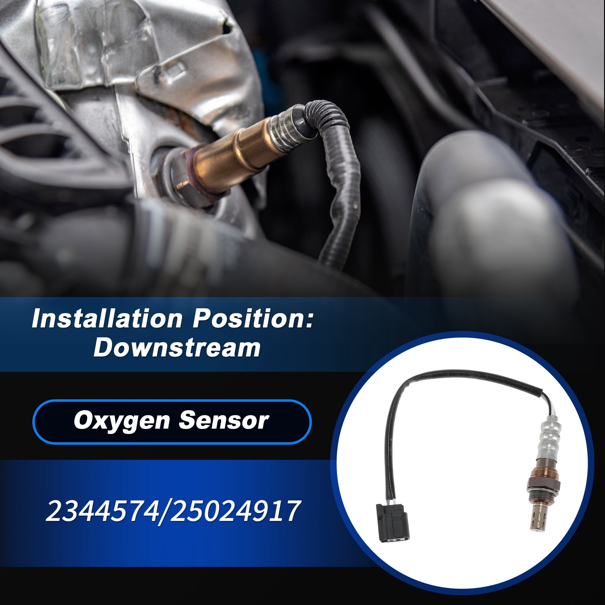 Unique Bargains Downstream Oxygen Sensor for Honda Accord and Civic