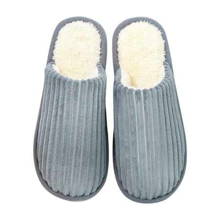 

dmqupv Shoes Color Soft Unisex Non-slip Breathable Slippers Cotton Outdoor& Bottom Slip on Slippers for Women Grey 40