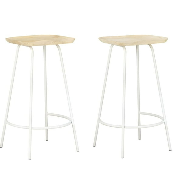 vidaXL Bar Stool Bar Seat Counter Height Island Stool for Pub Solid Mango Wood